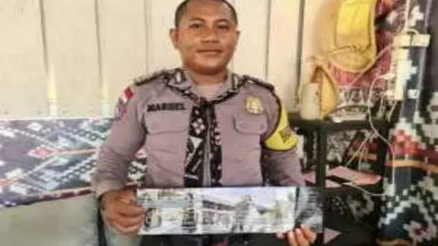 Salut! Polisi Ini Rela Tunda Nikah Karena Wabah Corona    - GenPI.co