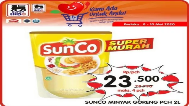 Promo Super Indo, Minyak Goreng Murah Banget, Buruan Borong! - GenPI.co
