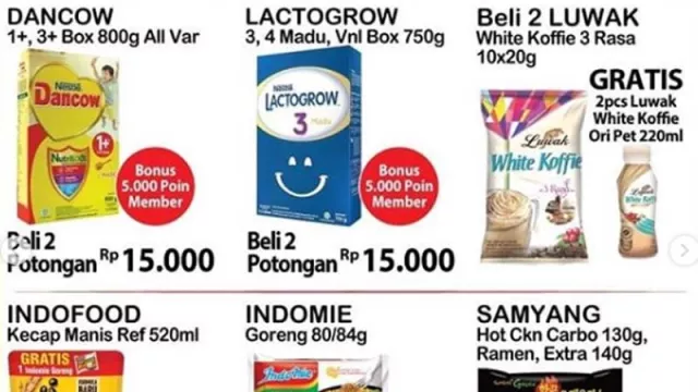 Promo Alfamart Cuma Sampai Minggu, Banting Harga Gede Banget - GenPI.co