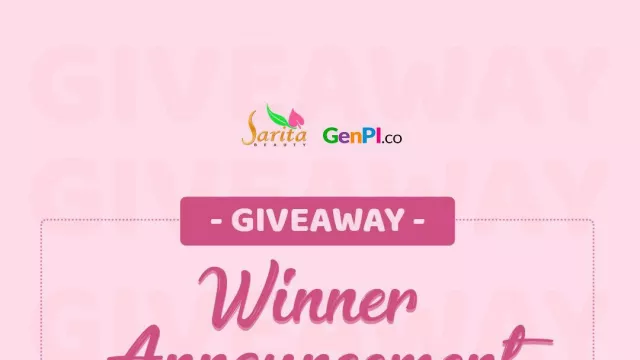 Selamat! Ini 5 Pemenang Giveaway Sarita Beauty X GenPI.Co - GenPI.co