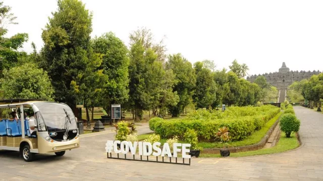 Wisata Candi Borobudur dan Ratu Boko Terapkan Protokol Kesehatan - GenPI.co