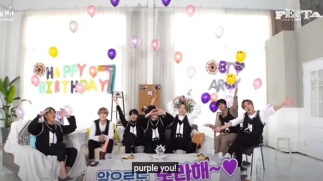 BTS Tayang Video Rayakan Ulang Tahun ke-7, Netter Janji Setia - GenPI.co