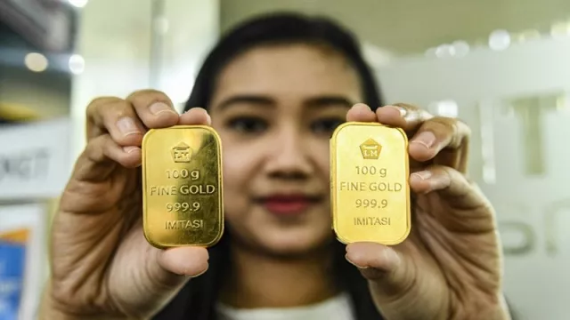 Harga Emas Antam Turun Gede, Sudah Dadah Rp 1 Juta/Gram Lo - GenPI.co