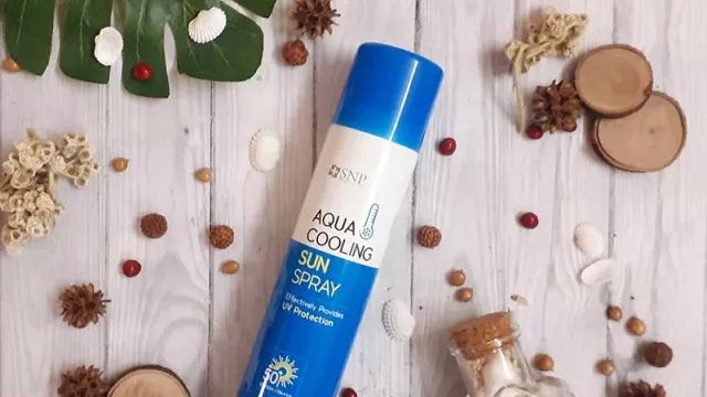 SNP Aqua Cooling Sun Spray, Kulit Wajah Terlindung dari Sinar UVA - GenPI.co SNP Aqua Cooling Sun Spray, Kulit Wajah Terlindung dari Sinar UVA - GenPI.co