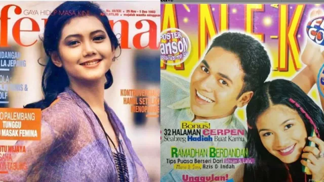 Artis Pamer Jadi Model Sampul Majalah saat Remaja, Tercantik? - GenPI.co