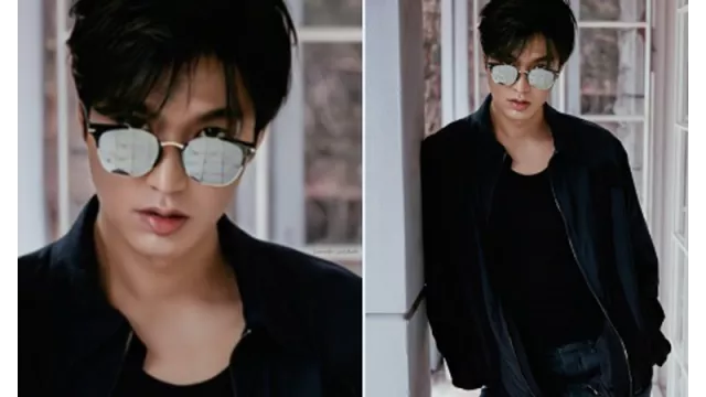 Ganteng Pol! Deretan Potret Lee Min Ho dengan Masker Hitam Putih - GenPI.co