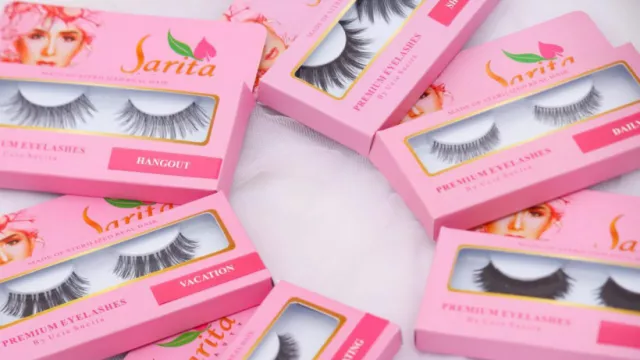 Eyelashes Sarita Beauty Varian Daily Bikin Bulu Mata Lentik - GenPI.co