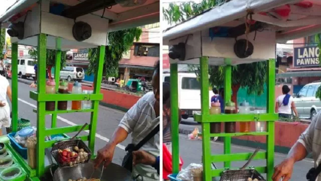 Viral! Penjual Gorengan Pasang CCTV di Gerobaknya - GenPI.co