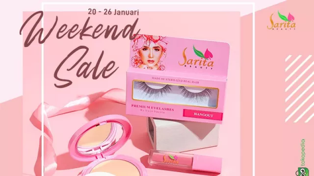 Weekend Sale: Harga Spesial Produk Sarita Beauty di Tokopedia - GenPI.co