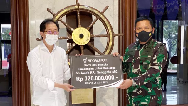 Jokowi Naikkan Pangkat Nanggala 402, Sido Muncul Beri Rp 720 Juta - GenPI.co