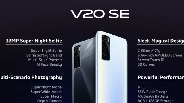 Vivo V20 SE Benar-Benar Kece, Harga Nggak Sampai Rp 4 Juta - GenPI.co