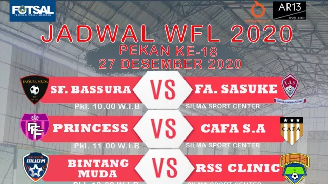 Pekan Terakhir Woman Futsal League 2020 Dijamin Seru - GenPI.co