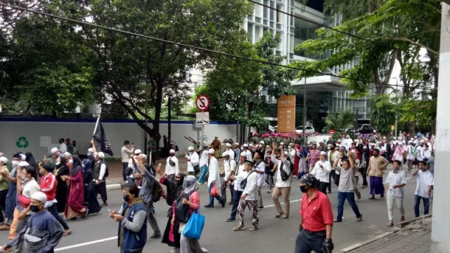 Penyabet Petugas di Aksi 1812 Siap-siap, Polisi Akan Tindak Tegas - GenPI.co