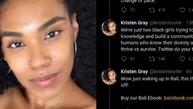 Kristen Gray Apes, Ajak Bule ke Bali Hingga Jadi Buronan Imigrasi - GenPI.co