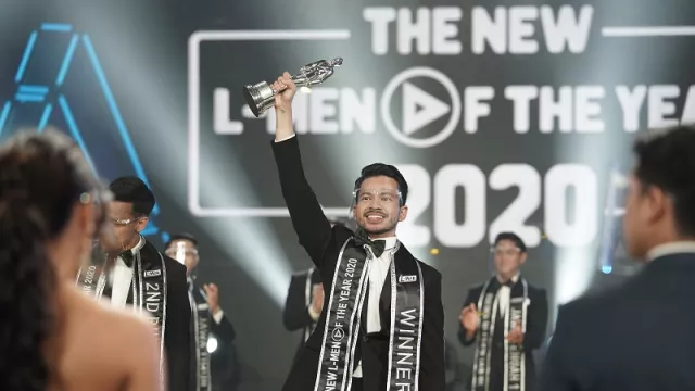 Okky Alparessi Jadi Pemenang The New L-Men of The Year 2020 - GenPI.co