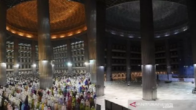 Masjid Istiqlal Gelar Salat Tarawih Dibatasi 2 Ribu Jemaah - GenPI.co