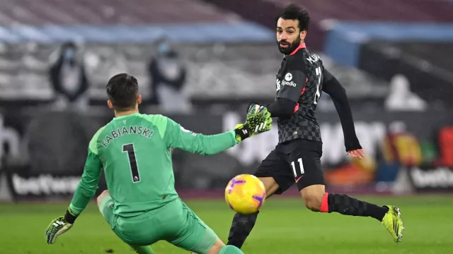 Merinding! Mo Salah Cetak 2 Rekor di Laga West Ham vs Liverpool - GenPI.co