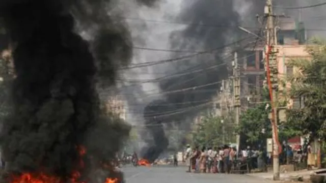 Situasi Mendidih Bak Neraka, Warga Myanmar Dibombardir Bom Kiamat - GenPI.co