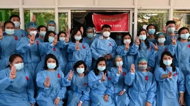 Dokter di Myanmar Lakukan Mogok Kerja di Tengah Krisis Covid-19 - GenPI.co