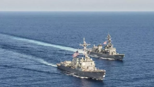 Amukan Maut AS ke Iran, Rudal Kapal Pembelah Lautan Dikeluarkan - GenPI.co