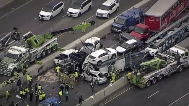 Kecelakaan Maut, 100 Kendaraan Tabrakan Beruntun di Texas - GenPI.co