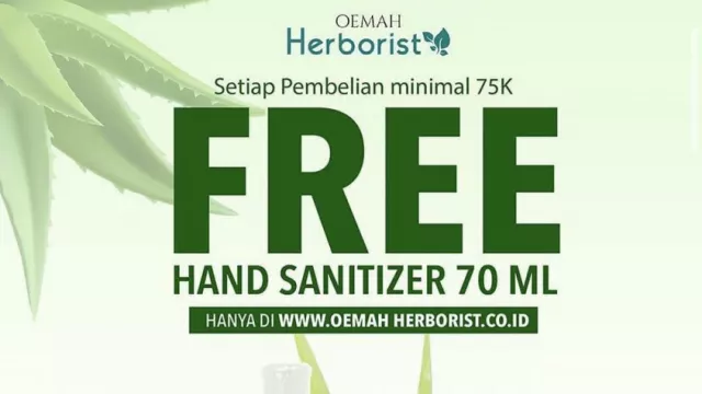 Beli Produk Herborist, Kamu Bisa Dapat Hand Sanitizer Gratis - GenPI.co