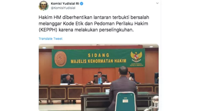 Hakim Militer Makassar Dipecat Karena Selingkuh - GenPI.co
