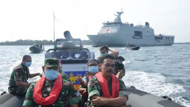 Virus Corona: Kapal Perang RI Semarang-594 Jadi Pusat Komando - GenPI.co