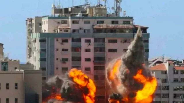Bom Israel Menghantam Kantor Berita, Wartawan Palestina Terluka - GenPI.co
