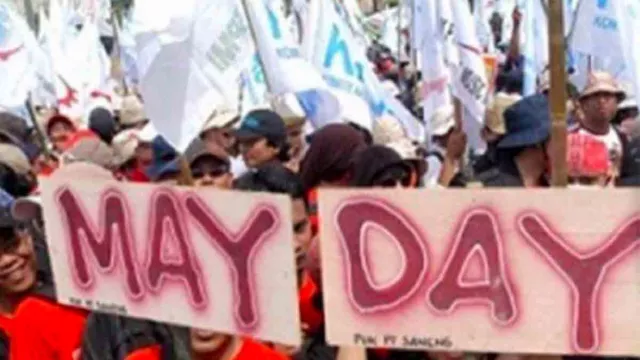 May Day 2021, 50 Ribu Buruh Bakal Gelar Demo Besar-Besaran! - GenPI.co