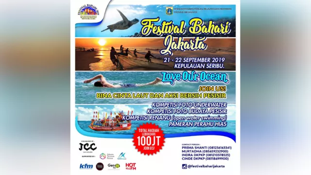 Festival Bahari Jakarta 2019 Hadirkan Pameran Perahu Hias  - GenPI.co