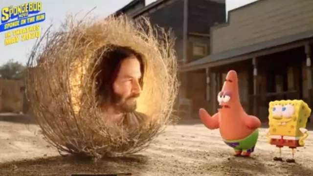 Wah, Ada Keanu Reeves di Trailer The SpongeBob Movie 2 - GenPI.co