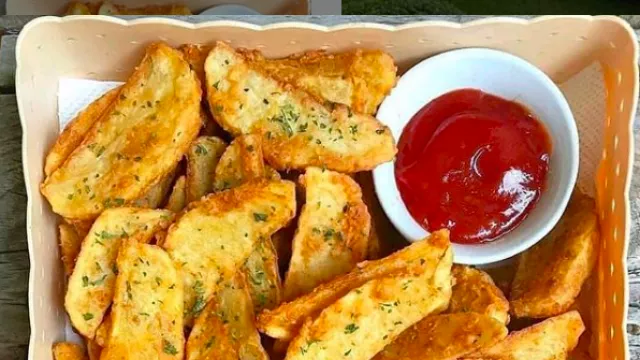Resep Potato Wedges, Bikin Mulut Enggak Mau Berhenti Ngunyah - GenPI.co