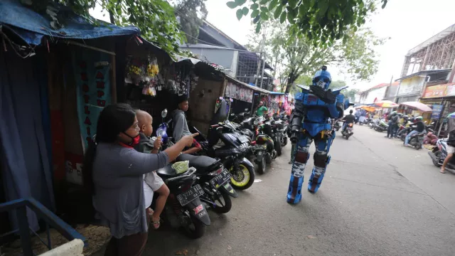Si Kopit, Robot yang Mengingatkan Warga Bandung untuk #DiRumahAja - GenPI.co