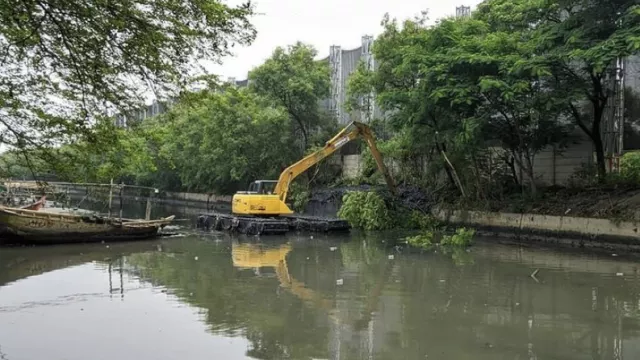 Disebut Solusi Banjir DKI, Lihat Penampakan Kolam Olakan Air - GenPI.co