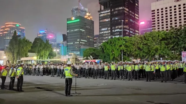 450 Personel Gabungan Polisi Amankan Malam Isra Miraj - GenPI.co