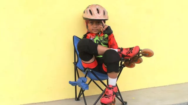 Di Usia 6 Tahun, Valiandayra Sudah Jadi Atlet Sepatu Roda - GenPI.co