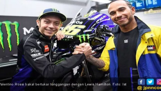 Adu Cepat Rossi vs Hamilton di Valencia, Balapannya Seperti Apa? - GenPI.co