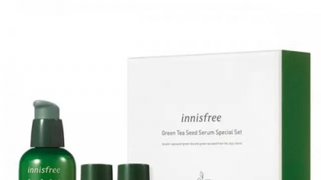 Innisfree Green Tea Serum: Wajah Cerah Bagai Bintang Drakor - GenPI.co