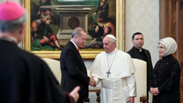 Turki Dukung Palestina, Erdogan Minta Bantuan Paus Fransiskus - GenPI.co