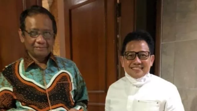 Manuver Maut Muhaimin Iskandar, Silaturahmi dengan Mahfud MD - GenPI.co