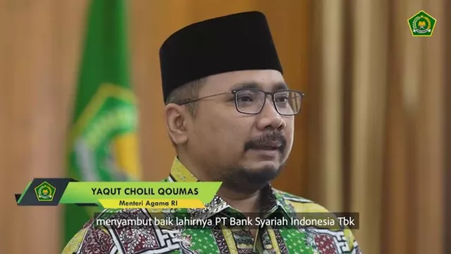 Bank Syariah Indonesia Diresmikan, Ini Harapan Menag Yaqut - GenPI.co