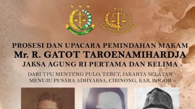 Makam Gatot Taroenamihardja Pindah ke Pusara Adhyaksa - GenPI.co JABAR