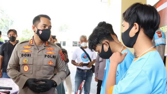 Polisi Tangkap 9 Pelajar Pelaku Pembacokan di Cianjur - GenPI.co JABAR