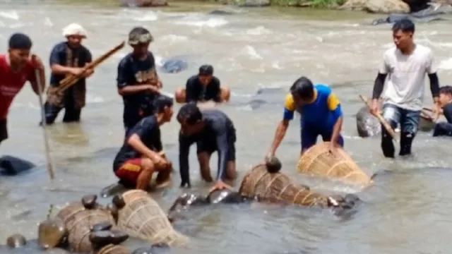 Serunya Festival 7 Sungai di Desa Cibuluh Subang - GenPI.co JABAR