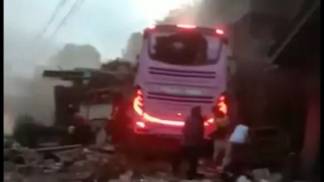Bus yang Terlibat Kecelakaan di Ciamis Baru Pulang Berwisata - GenPI.co JABAR