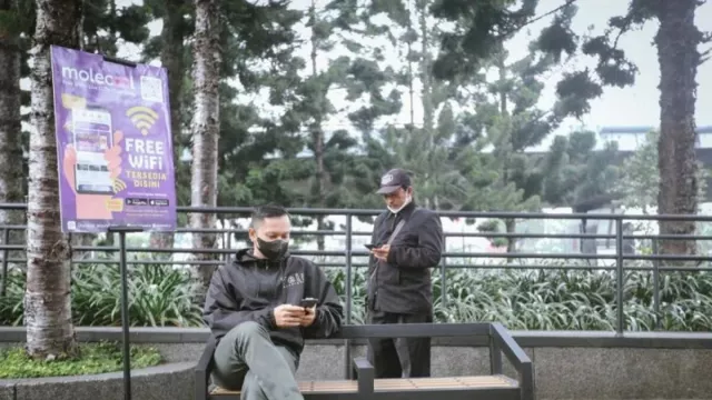 Sejumlah Taman di Kota Bandung Dipasangi Wifi Gratis - GenPI.co JABAR