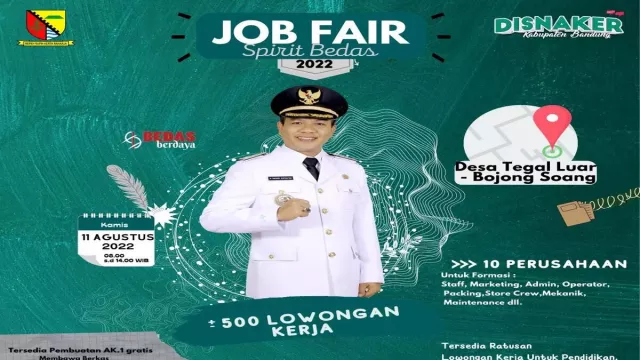 Disnaker Kabupaten Bandung Gelar Job Fair, Hanya Hari Ini! - GenPI.co JABAR