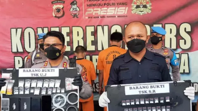 Perederan Narkotika Dari Dalam Lapas Gintung Dibongkar Polres Cirebon Kota - GenPI.co JABAR