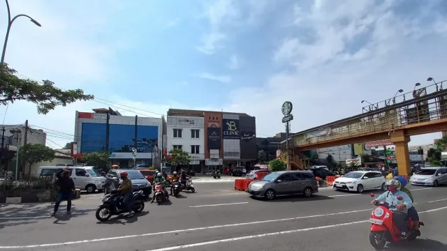 Skema Uji Coba Rekayasa Lalu Lintas di Margonda Raya Depok - GenPI.co JABAR